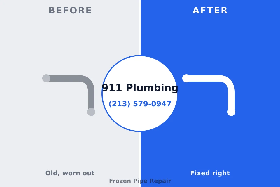 Before and after: plumbing company Langley, SC